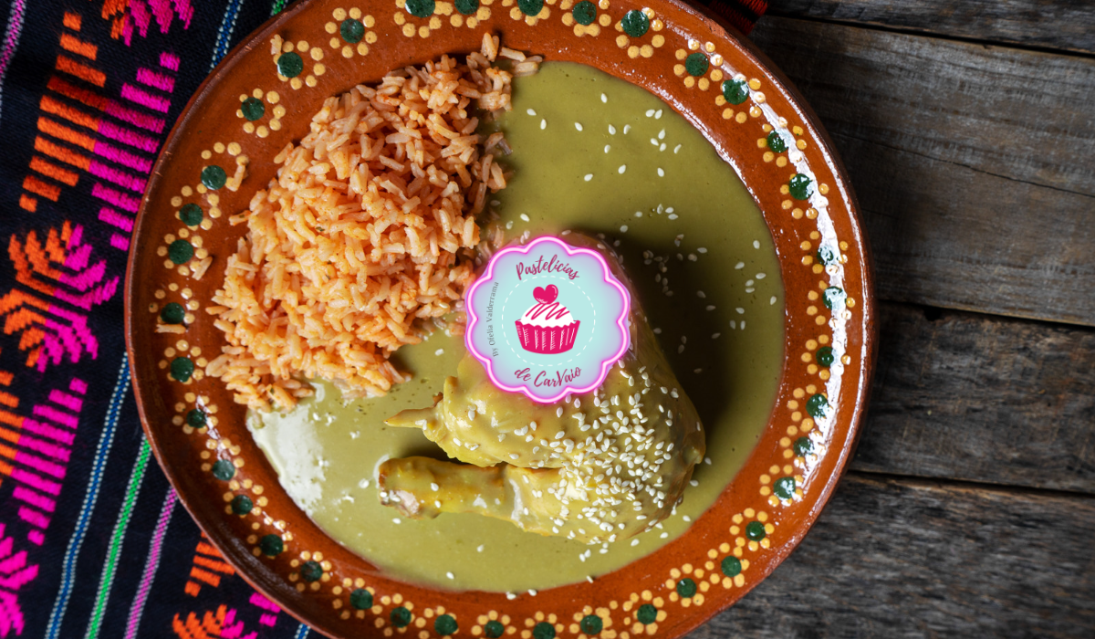 Mole Verde estilo Xicotepec de Juárez Puebla